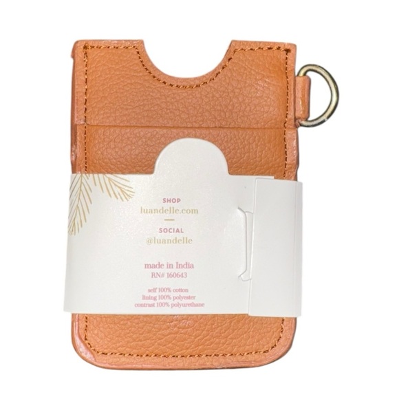 Lu & Elle Paradise Palm Canvas Backpack – Vegan Leather, NWT - Picture 10 of 11